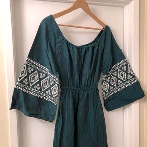 STUNNING VINTAGE GUATEMALAN MAXI DRESS